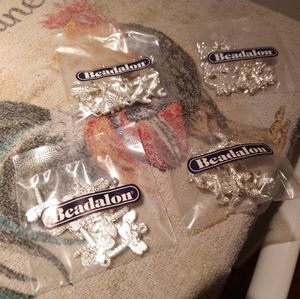 Lot of Birds and Insects Bracelet Charms Beadalon